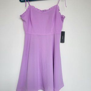 Lulu's Celebration lavendar skater dress